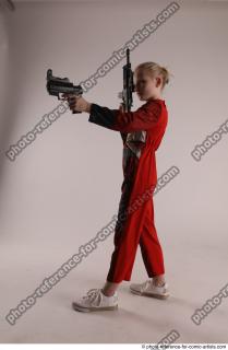 DENISA WITH TWO GUNS